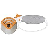 Fiskars Crafts 190160-1001 Heavy-Duty Comfort Loop Rotary Cutter (65 mm)