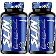 VitaBoost SLIN Max Nutrient Partitioning Complex - Increase Mass & Size 60 Servings (120 Capsules, Pack of 2) and Pill Holder by GeoMetal™