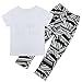 iiniim Baby Girls Kids T-Shirt Tops & Pants Leggnings 2pcs Outfits Set
