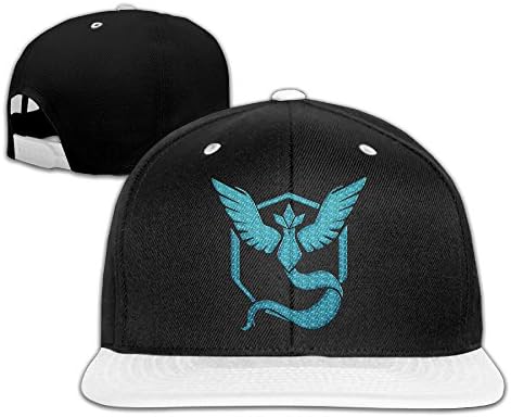 Bonjourina Articuno Team Mystic Logo Adjustable Snapback Hip-hop Baseball Cap