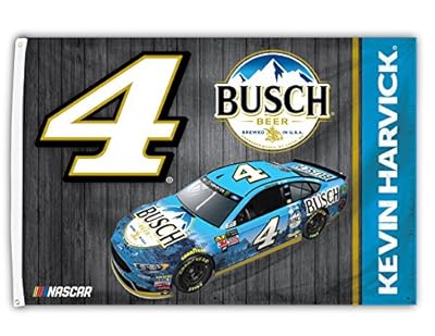 Kevin Harvick 2018 CAR Design #4 3x5 Flag w/grommets Outdoor House Banner Nascar Racing