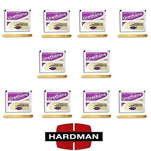 Urethane Purple Beige 3.5g Double Bubble Epoxy A-85 Packet Includes Ten Packs Hardman 04024 By Midwest Corvette