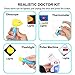 Kids Doctor Kit Realistic, Pretend Play Toy Dentist Medical Set Included Coat, Electronic Stethoscope, Light & Sounds 3,4,5 Year Old Toddler Boys Girls Birthday Gift