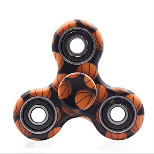 1Pc Camouflage Hand Spinner Ultra Fast Bearings Finger Toy for Killing Time Basketball