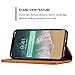 Iphone 8, 5.8 inches, PU Leather Wallet Phone Case Iphone Case with Card Holder Kickstand Protective Flip Cover Khaki Cover