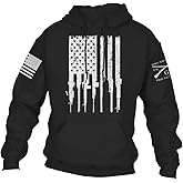 Grunt Style Rifle Flag Hoodie