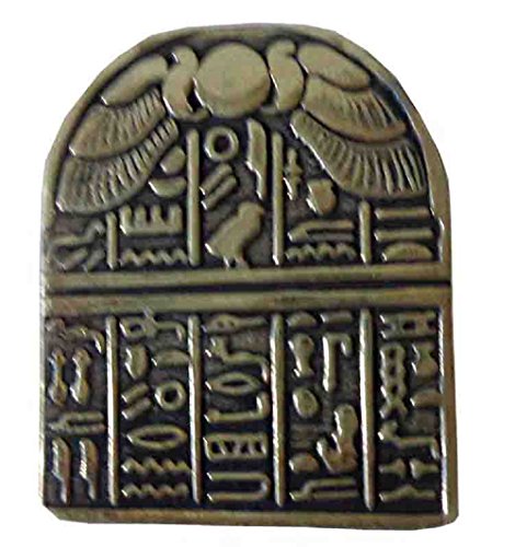 Egyptian Finger Ring Hieroglyphic Horus Eye Ankh Isis Wing Pharaoh Brass Hand Engraved Adjustable Egypt pharaohs Costume Jewelry Accessory Handmade105