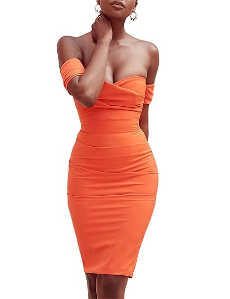 scrunch bodycon dress