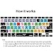 XSKN Logic Pro x 10 Silicone Keyboard Skin Cover for MacBook Air 13, MacBook Pro 13 15 17, Retina (US & EU Keyboard) NOT Suit Magic Keyboard