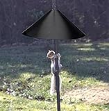Squirrel Guard Baffle Protects Hanging Bird Feeders & Poles - Raccoon & Squirrel Proof Your Bird Feeders & Bird Houses - 17 inch Squirrel Guard Baffle Protects Hanging Bird Feeders & Poles - Raccoon & Squirrel Proof Your Bird Feeders & Bird Houses - 17 inch