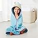 Skip Hop Zoo Hooded Towel, Eureka Unicorn, Multi