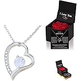 Beautiful Soulmate Necklace To My Girlfriend Wife Necklace My Future Wife Gift Soulmate Jewelry Forever Love Necklace, Love Knot and alluring Necklace