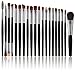 Makeup Eye Brush Set BS-MALL 20 Pcs Eyeshadow Brushes Makeup Brush Set (Rose Golden)