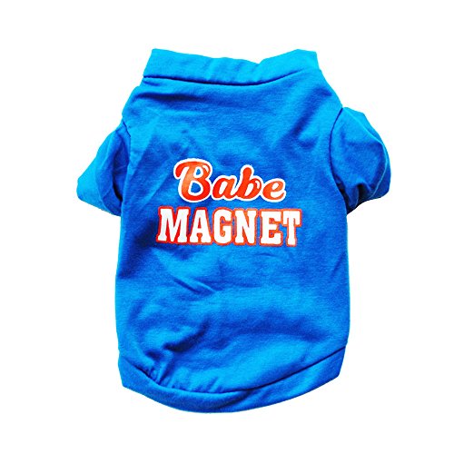 NEARTIME Puppy Clothes, Small Dog Cat Pet Dress Fly Sleeve Dress for Pet