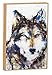 Demdaco Big Sky Carver Traveler Wolf Wall Art