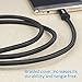 USB C Cable, Veckle USB-IF Certified 3.3ft USB 3.1 Gen 2 Full Featured USB Type C to Type C Cable 10 Gbps with E-Marker and USB PD 100W for MacBook Pro, ChromeBook Pixel and More USB C Device, Black