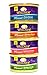 Wellness Minced Grain-Free Wet Cat Food Variety Pack - 4 Flavors (Salmon, Tuna, Turkey, and Chicken) - 12 (3 Ounce) Cans - 3 of Each Flavor