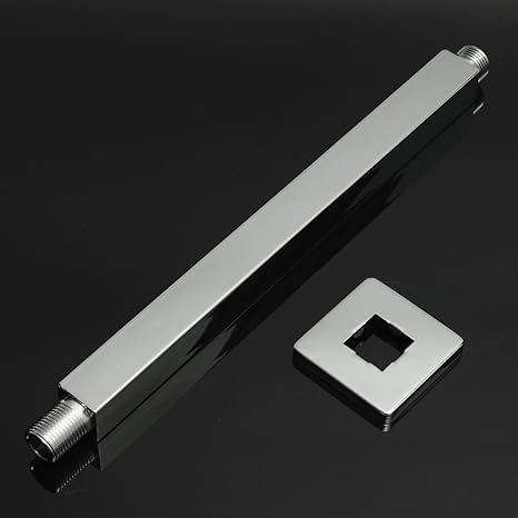 Shower Arm Extension Shower Head Extension Arm 30cm Square