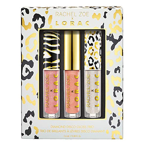 LORAC RACHEL ZOE X LORAC Diamond Disco Gloss Trio: Moonlight Kiss, Multi/Kit, 0.08 fl. oz.