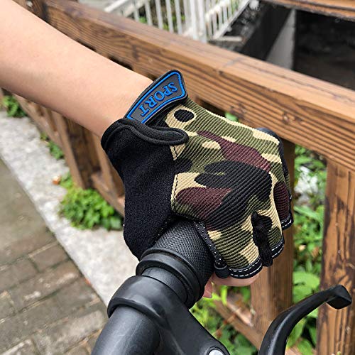 NATURE Ann Boy Girl Kid Child Children Half Finger Fingerless Short