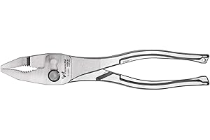 Tsunoda PLC-200U Slip Joint Pliers, Hold Pliers Series (8")