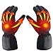 Greensha Rechargeable Electric Battery Heated Gloves for Men&Women,Outdoor Indoor battery powered Hand Warmer,Novelty Thermal Gloves for Hiking Skiing Cycling&Hunting (Black, No Battery Included)