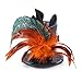 AmaGood Mini Top Hat Feather Fascinator Cocktail