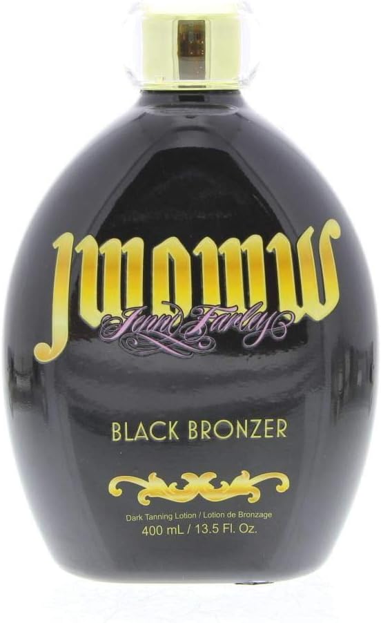Jwoww Black Bronzer Dark Tanning Lotion with Hemp Seed and Black
