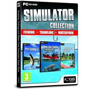 Pro Fishing 4 + Open Sea Fishing : The Simulator + Water Park Simulator [import Anglais]