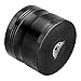 Metrical Poetry Spice Herb Grinder, 2.5 Inch 4 Piece Pollen Chromium Crusher (Black)