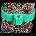 BLSMU Parakeet Water Dispenser,No-Mess Parrot Feeder,Parakeet Waterer,Cockatiel Cage Accessories,Automatic Feeding for Budgies,Finch and Other Bird 2Pcsthumb 3