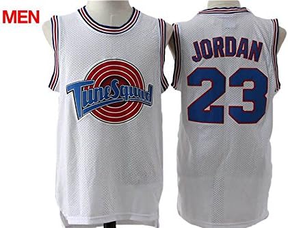 Space Jam Tune Squad Team #23 Jordan - White Men's Movie Jersey XXL