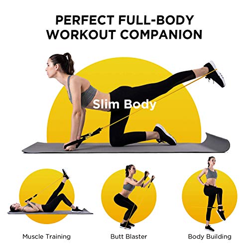 FITFORT Resistance Bands Exercise Bands Workout Bands Up to 150lb