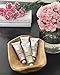 Mademoiselle Provence Organic Almond Ultra-Rich Hand Cream with Orange Blossom Extracts, Dry Sensitive Skin Shea Butter Natural Vegan Hand Moisturizing Lotion, Dermatologist Tested 2.5 fl oz