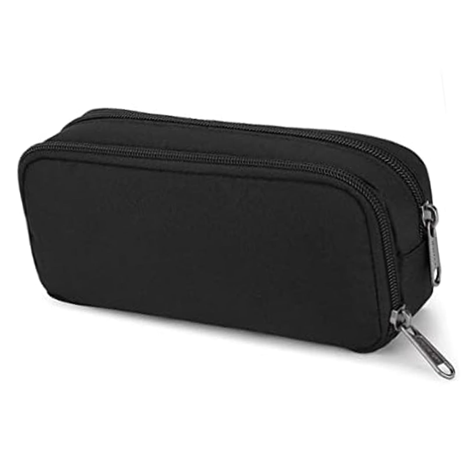 ZSRVAJ Black Pencil Case - Large Multifunctional Pencil Cases for School, Office, College Students - Boys and Girls