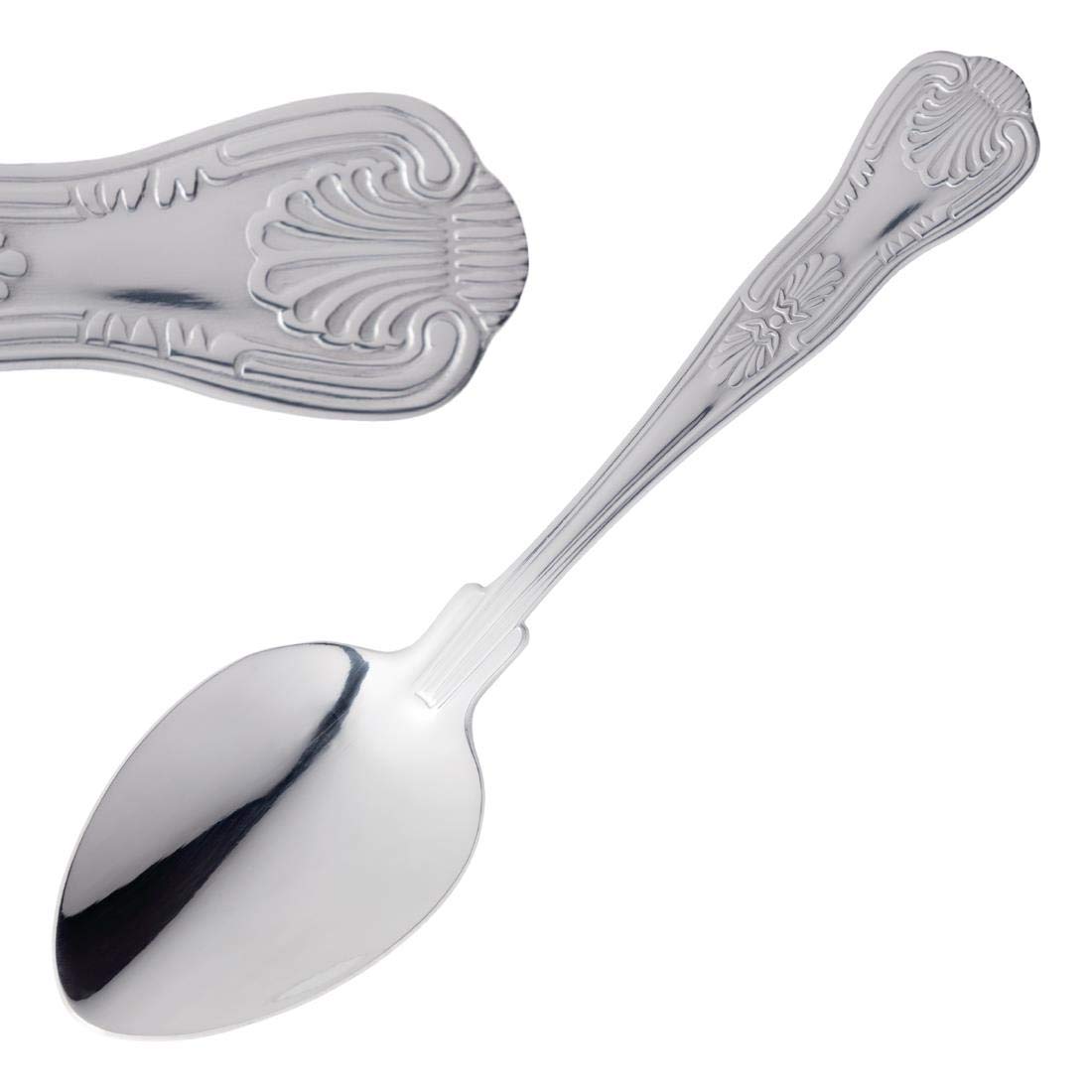 Olympia D687 9676 Kings Dessert Spoon 178mm 18/0 Stainless Steel Serving Cutlery