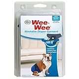 Four Paws Wee-Wee Washable Dog Diaper Garment, Large