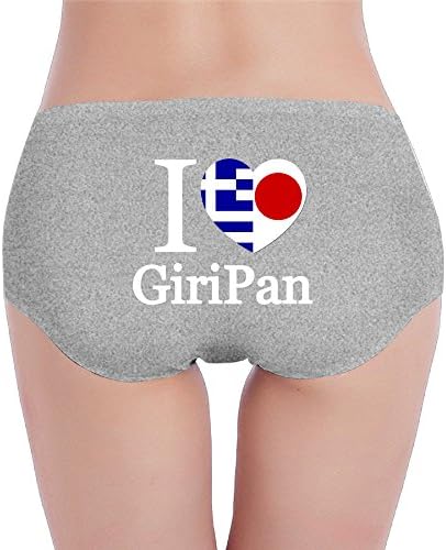 I Love Japan Plus-Size Women Cotton Panties Low Waist Underwear