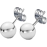 925 Sterling Silver Stud Earrings For Woman