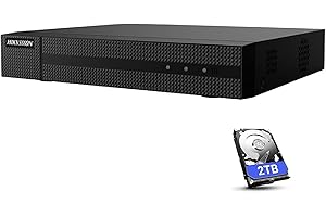 REAL HD ERI-K108-P8 H.265 8 Channel PoE 4K 8MP Network Video Recorder NVR, Plug & Play, 2TB Storage Pre-Installed, Original US English Version, Compatible with Hikvision Hik-Connect