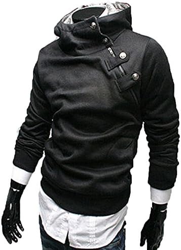 Yamx Men Casual Fashion Zipper Slim Fit Hoodies Jackets Coats AI-092