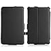 MoKo Slim-Fit Multi-angle Folio Cover Case for Lenovo IdeaTab A1000 7-Inch Android Tablet, BLACK