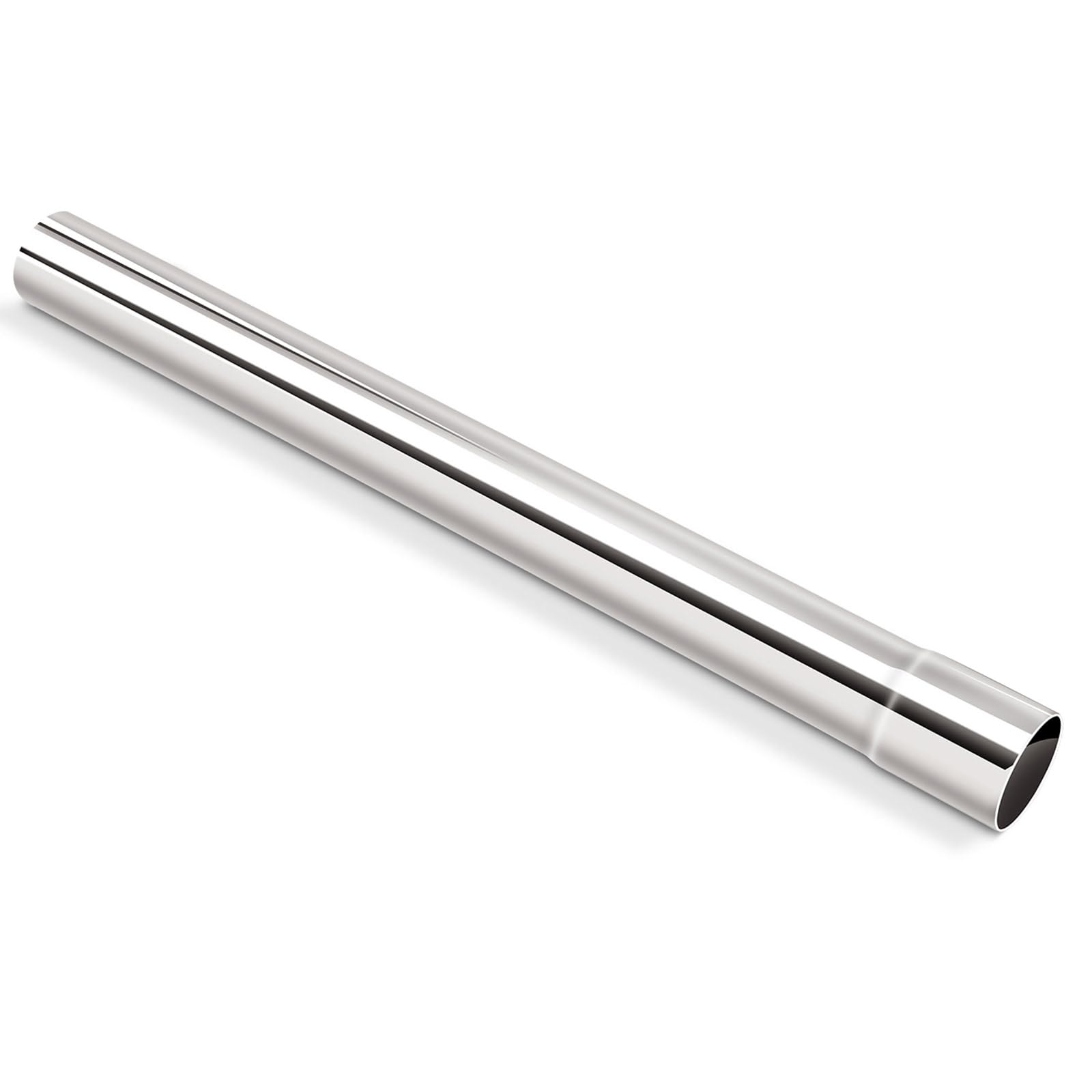 Photo 1 of 1 7/8 Inch Exhaust Pipe Stainless Steel exhaust tubing,Flared, Polished Finish,Tailpipe 1.875"inner diameter to 1.875" inner diameter Length 18"straight pipe exhaust expand Connector Ada