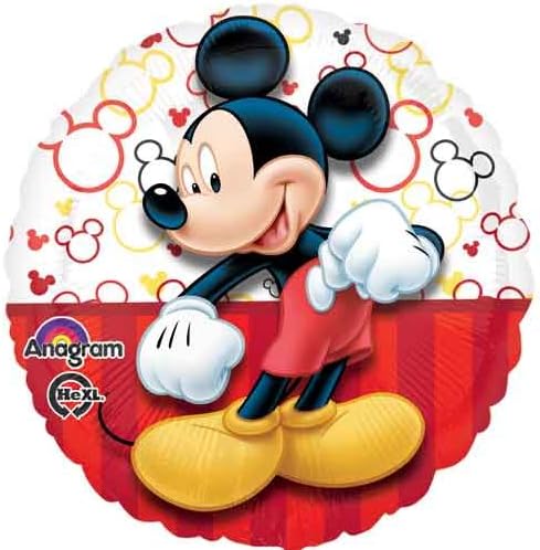 17" Mickey Mouse Portrait Foil Balloon - Pack of 5