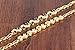 IBLUE Jewelry Yellow Gold Plated Cubic Zirconia Stone Tennis Bracelet Swarovski Elements Diamond Cut 6.88