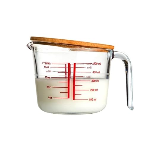 KPPTO Vaso Templado, Gran Capacidad con Tapa Horno microondas Taza ...