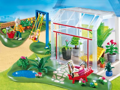 PLAYMOBIL 4281 - Wintergarten mit Sonnenterrasse