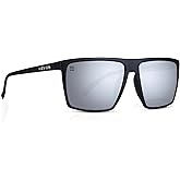 NEVEN Men's Polarized Sunglasses - Chic Rectangular Glasses - UV Protection Glasses for Coastal Activities.