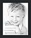 ArtToFrames 11x14 inch Black Picture Frame, WOMFRBW72079-11x14