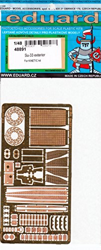 Eduard Photoetch 1:48 - Su-33 Exterior (KIN48062)